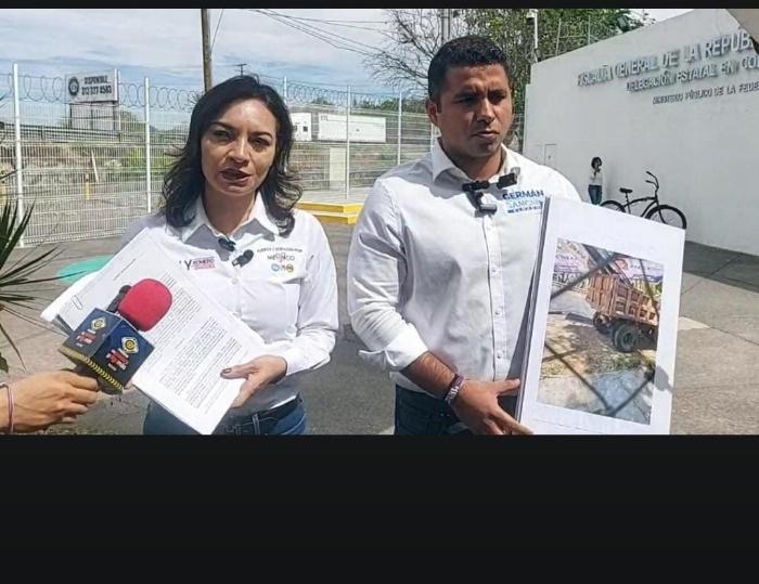 Mely Romero y Germán Sánchez del PRIAN denuncian que les están 
