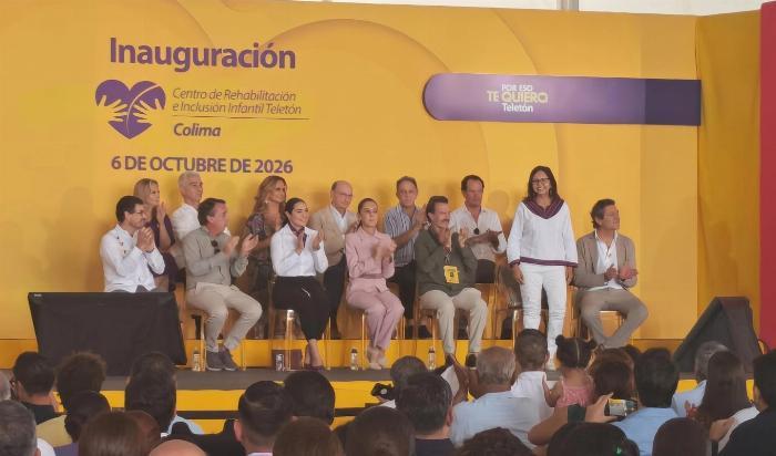 Encabeza Sheinbaum inauguración del CRIT Teletón 31 en Colima