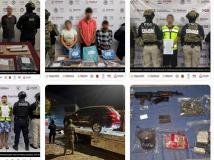 Autoridades apuntan a desmantelar a “Los Mezcales” y al CJNG; caen 10 criminales entre julio y agosto