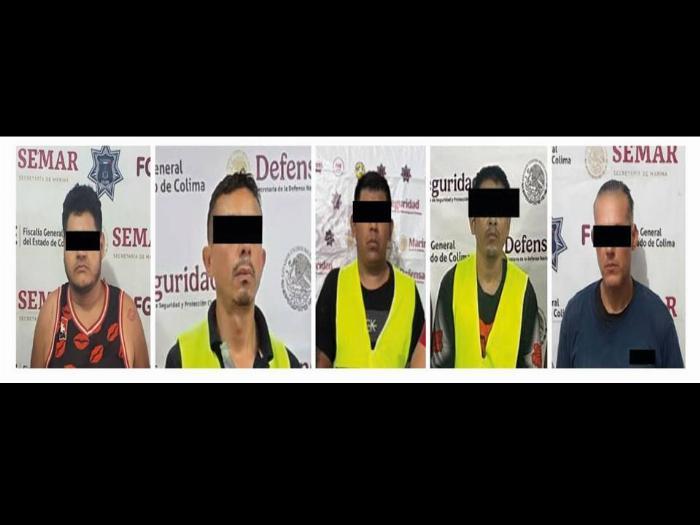 Caen 5 generadores de violencia en Colima y Manzanillo a través de la Operación Goya