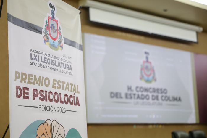 Reconoce Congreso de Colima labor de profesionales de la psicología