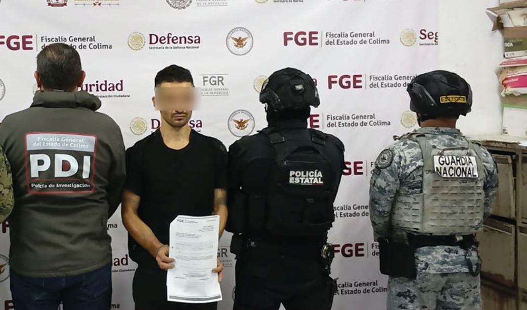 Atrapan a ladrón que contaba con orden de reaprehensión vigente en Colima