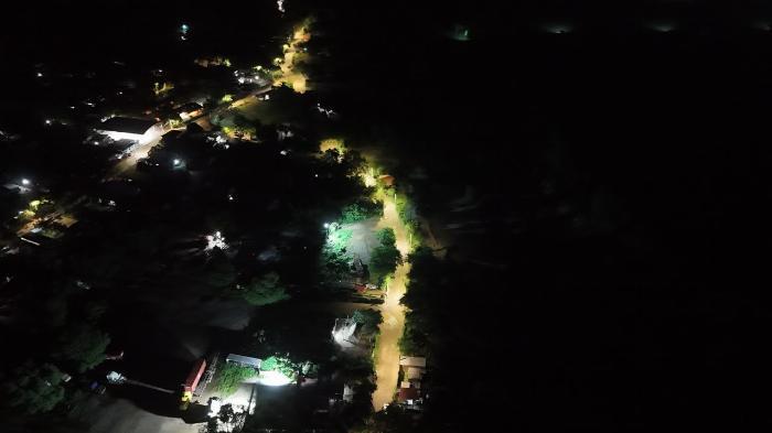 Rosi Bayardo anuncia nueva estrategia de iluminación: 900 luminarias LED en zonas prioritarias